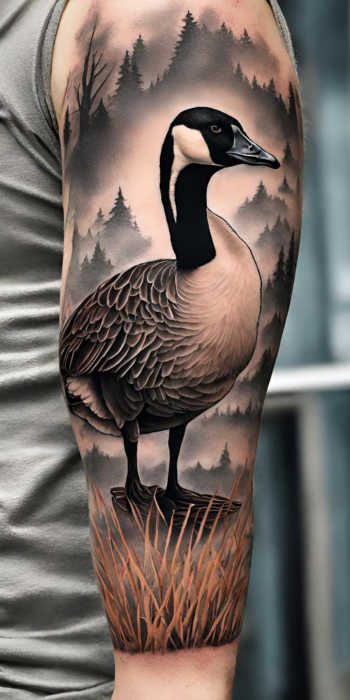 goose-hunting-tattoo-idea